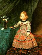 Diego Velazquez infanta margarita vid tre ars alder Germany oil painting artist
